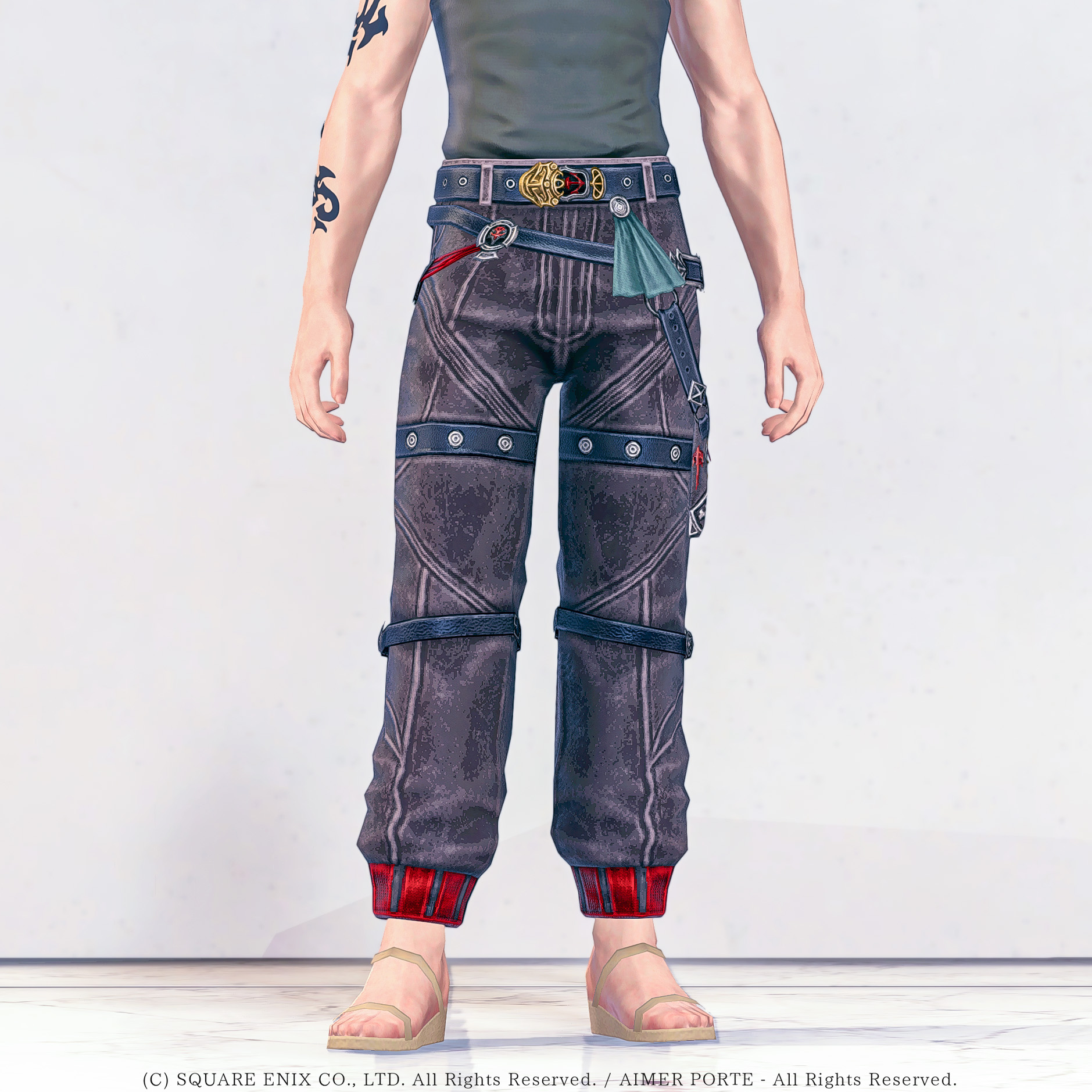 Final Fantasy VII Remake Cloud Strife Pants 